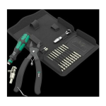 Wera 9532 Kettennieter Werkstatt-Set, 20?teilig (Black/gr&uuml;n, inkl. Umschalt-Bitknarre, 1/4")