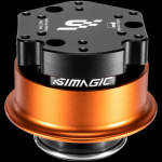SIMAGIC Quick Release Wheel Adapter, CNC‑machined aluminium