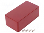 Enclosure: multipurpose | X: 60mm | Y: 112mm | Z: 42mm | 1590 | aluminium