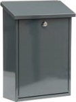 Postikast 400x250x100mm,grafiit