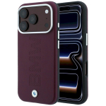BMW Sign Centered Deboss MagSafe for iPhone 18 Pro / 17 Pro burgundy