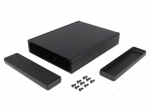 Enclosure: with panel | 1455 | X: 125mm | Y: 160mm | Z: 30mm | aluminium