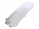 Mounting plate | steel | RITTAL-1589510 | Plating: zinc