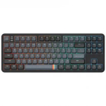 Computer keyboard dark project ALU87A Midnight, G3MS Zircon Switch, US
