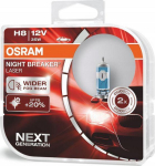 Car accessories Osram  Osram Night Breaker Laser +150% 2 gen H8 12V 35W duobox