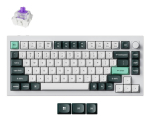Keychron Q1 HE keyboard Universal USB + RF Wireless + Bluetooth White
