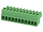 Connector: pluggable terminal block | plug | power supply | 8A | 320V