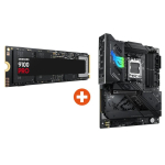 Samsung 9100 PRO NVMe SSD 2 TB + ASUS ROG STRIX X870-F GAMING WIFI ATX emaplaat AM5