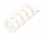 Wiring duct | Colour: white | Mat: polypropylene | UL94V-0 | L: 0.5m
