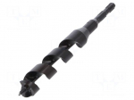 Drill bit | for wood | &Oslash;: 25mm | L: 210mm | HSS | Working part len: 140mm