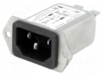 Connector: AC supply | socket | male | 4A | 250VAC | IEC 60320 | -25&divide;85&deg;C