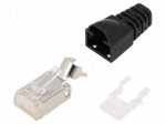 Plug | RJ45 | PIN: 8 | Cat: 6a,Class EA | shielded | gold-plated | IP20