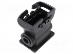 Enclosure: for rectangular connectors | Han Eco B | straight | M20