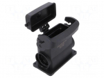 Enclosure: for rectangular connectors | Han Eco B | size 16B | M32