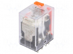 Relay: electromagnetic | Ucoil: 230VAC | DPDT | Icontacts max: 7A