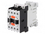 Contactor: 3-pole | NO x3 | Auxiliary contacts: NC | 24VDC | 25A | DIN