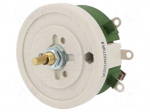 Potentiometer: shaft | single turn | 10&Omega; | 100W | &plusmn;10% | 6mm | wirewound