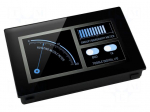 Meter | on panel | digital | VDC: 0&divide;40V | 115x76mm | Interface: USB