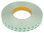 Tape: fixing | W: 19mm | L: 50m | acrylic | Application: fixing,bonding