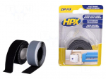 Tape: velcro | W: 20mm | L: 1m | Thk: 2.1mm | synthetic rubber | black