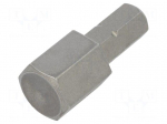 Screwdriver bit | Allen hex key | HEX 10mm | Overall len: 25mm