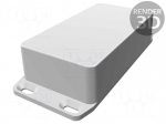 Enclosure: multipurpose | X: 60mm | Y: 112mm | Z: 31mm | 1590W | aluminium