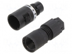 Connector: AC supply | screw terminal | male | TH381 | 10A | 400V | 7&divide;8mm