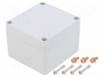 Enclosure: multipurpose | X: 75mm | Y: 80mm | Z: 57mm | GWconnect | IP66