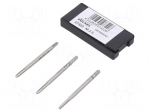Tap | M2,5 | 0.45 | L: 40mm | Holder: hand | 2.1mm | 3pcs.