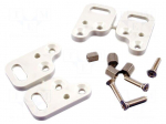 Wall mounting element | polycarbonate | 1554/1555 | 4pcs.