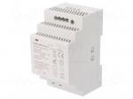 Power supply: switching | for DIN rail | 60W | 24VDC | 2.5A | IP20 | 85%