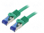 Patch cord | S/FTP | Cat: 6a | RJ45 plug,both sides | stranded | Cu | 2m