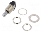 Switch: toggle | Pos: 3 | SPDT | (ON)-OFF-ON | 6A/125VAC | 6A/6VDC | MTG