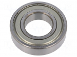 Bearing: ball | &Oslash;int: 30mm | &Oslash;out: 62mm | W: 16mm | bearing steel