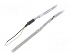 Sensor: temperature | thermocouple J | Insulation: fiberglass | cl.1
