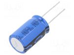 Capacitor: electrolytic | THT | 100uF | 250VDC | &Oslash;16x25mm | Pitch: 7.5mm