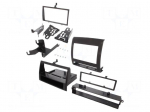 Radio frame | Toyota | 1 DIN,2 DIN | black