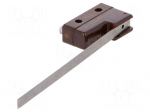 Microswitch SNAP ACTION | 4A/250VAC | with lever | SPDT | OFF-(ON)