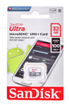 Sandisk Ultra microSDHC memory card 32 GB Class 10