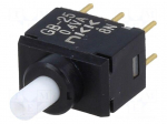 Switch: push-button | Pos: 2 | DPDT | 0.01A/28VAC | 0.01A/28VDC | 500M&Omega;