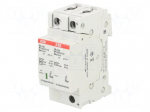 Surge arrester | Type 2+3 | Poles: 1+N | In 8/20us: 20kA | -40&divide;80&deg;C