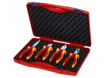 Tools set: for assembly work | bag | for electricians | 4pcs.