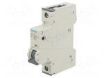 Circuit breaker | 230/400VAC | Inom: 4A | Poles: 1 | Charact: C | 6kA