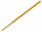 Test needle | Spring compression: 8mm | 10mm | 3A | steel | gold-plated