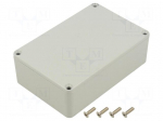 Enclosure: multipurpose | X: 77mm | Y: 116mm | Z: 38mm | 1590 | aluminium