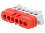 Splice terminal: distribution block | 76A | 400V | screw terminal