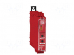 Automation module: safety relay | 24VAC | 24VDC | IN: 1 | -25&divide;50&deg;C