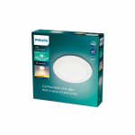 Philips Cinnabar 2700K ceiling lamp white 17W gaismeklis