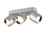 Trio Guayana spotlight 3-pc GU10 brushed aluminium gaismeklis 651000307 4017807574005
