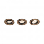 PHILIPS DONEGAL recessed copper 3xNW 230V gaismeklis